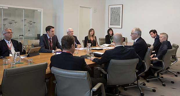 COMPPS CEOs meeting with Prime Minister